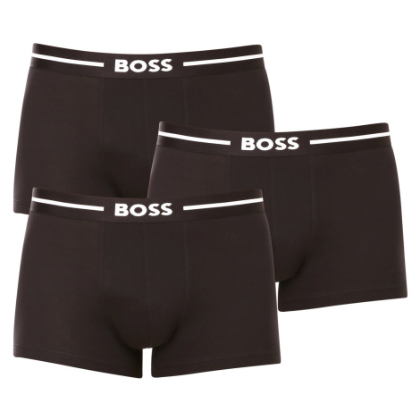 3PACK pánské boxerky BOSS černé (50473916 001) Hugo Boss
