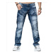 KOSMO LUPO kalhoty pánské KM070 L:32 jeans džíny