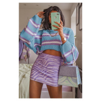 Madmext Mad Girls Lilac Sweater