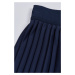 SUKNĚ GANT D1. PLEATED JERSEY SKIRT modrá