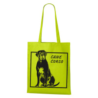 Plátěná taška s potiskem Cane Corso - skvělý dárek pro milovníky psů