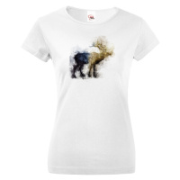 Dámské tričko Los - tričko pro milovníky zvířat
