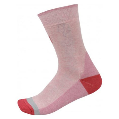 Alpine Pro Trin Unisex ponožky USCP059 virtual pink