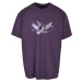 Vive la Liberte Oversize tričko purplenight