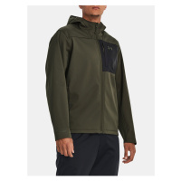 Khaki sportovní bunda Under Armour UA STRM CGI SHLD HD 2.0 JKT