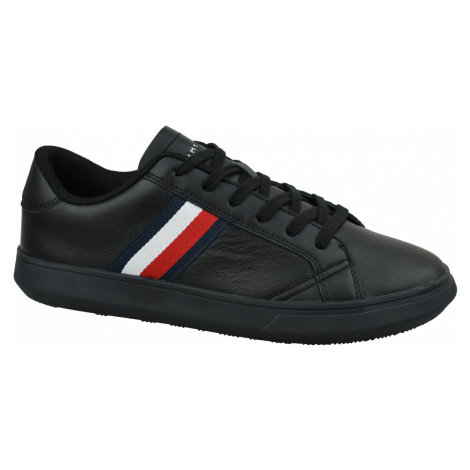 TOMMY HILFIGER ESSENTIAL LEATHER CUPSOLE FM0FM02388-BDS