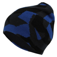 Lewro MAGA Chlapecká oboustranná pletená čepice, modrá, velikost