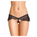 Erotická tanga model 17237395 black - SOFTLINE COLLECTION