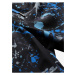 Modro-černé pánské vzorované kraťasy NAX LUNG