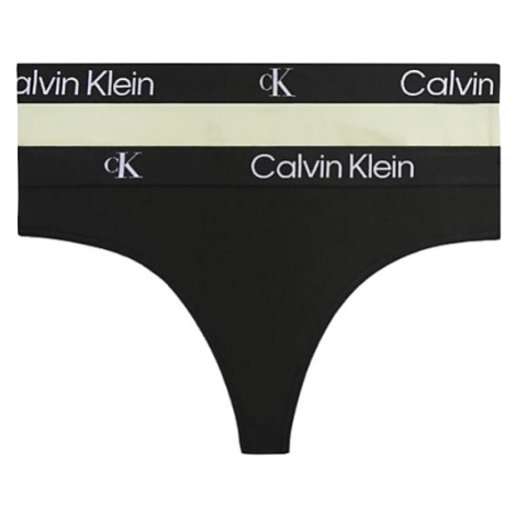 Calvin Klein 2 PACK - dámská tanga CK96 QD3990E-BP5