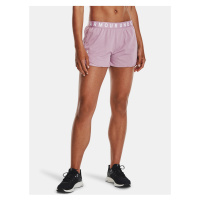 Světle fialové sportovní kraťasy Under Armour Play Up Twist Shorts 3.0