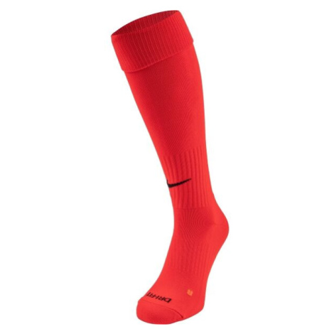 Nike CLASSIC II CUSH OTC -TEAM Fotbalové štulpny, červená, velikost