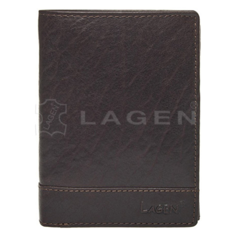 Pánská peněženka Lagen Richo , tmavě hnědá