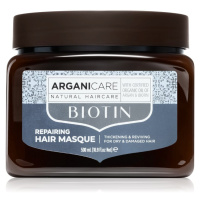 Arganicare Biotin Repairing Hair Masque hloubkově posilující maska na vlasy s biotinem 500 ml