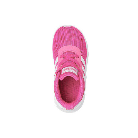 Růžové dětské slip-on tenisky Adidas Lite Racer 2.0 s elastickými  tkaničkami | Modio.cz