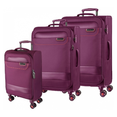 March Sada cestovních kufrů Tourer S + M + L, fialová