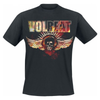 Volbeat Burning Skullwing Tričko černá