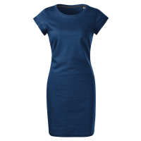 Malfini Freedom Dámské bavlněné šaty 178 půlnoční modrá