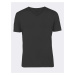Černé pánské tričko pod košili s výstřihem do V Marks & Spencer