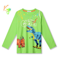 Chlapecké tričko KUGO HC9307, zelinkavá Barva: Zelená