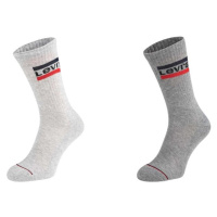 Levi's® REGULAR CUT SPRTWR LOGO 2P Ponožky, šedá, velikost