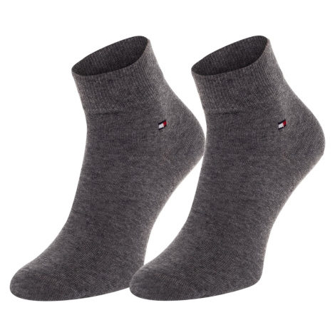 Pánské ponožky Tommy Hilfiger Tommy_Hilfiger_Socks_342025001758_2Pack_Grey