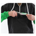 Pánská softshell bundomikina s kapucí na zip Barrsa double soft skates green/black