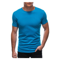 Deoti Pánské Basic tričko Fraser tyrkysová Modrá