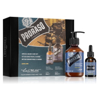 Proraso Set Beard Original dárková sada Azur Lime (na vousy) pro muže