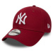 Kšiltovka New Era 9Forty MLB League Basic NY Yankees Cardinal Red