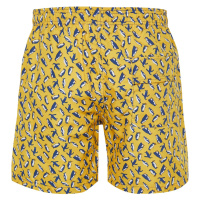 Trendyol Yellow Standard Size Penguin Patterned Sea Shorts