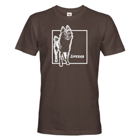 Pánské tričko pro milovníky zvířat - Šiperka - dárek na narozeniny