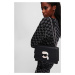 Kabelka karl lagerfeld k/ikonik 2.0 leather shb lock black