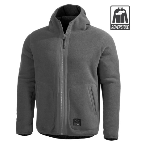 Mikina Ianos Sherpa Fleece Reversible Pentagon® – Černá / Shadow Grey PentagonTactical