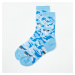 Ponožky Footshop The Basketball Socks Blue Camo