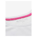 Bílo-růžové holčičí vzorované šaty Alpine Pro TRANGO