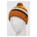 Čepice z vlněné směsi Smartwool oranžová barva, z husté pleteniny
