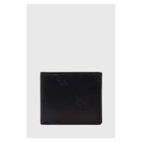 Kožená peněženka Calvin Klein Jeans černá barva, K50K511818