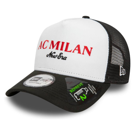 AC Milan čepice baseballová kšiltovka 9Forty Trucker Wordmark New Era