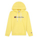 Champion Wmns Organic Cotton Blend Script Logo Hoodie Žlutá