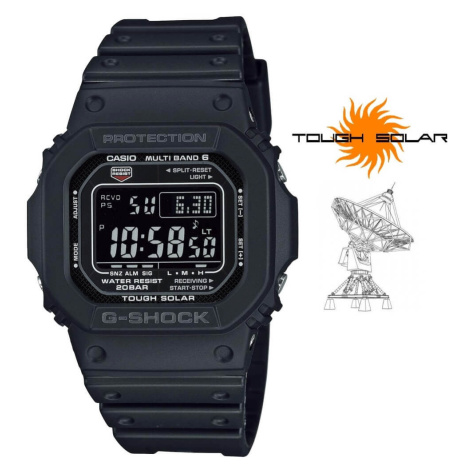 Casio G-Shock Original Solar Rádiově řízené GW-M5610U-1BER