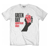 Green Day tričko, American Idiot White, pánské