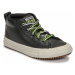 Converse CHUCK TAYLOR ALL STAR STREET BOOT DOUBLE LACE LEATHER MID Černá