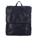Trendy dámský koženkový kabelko-batůžek Floras, tmavě modrá
