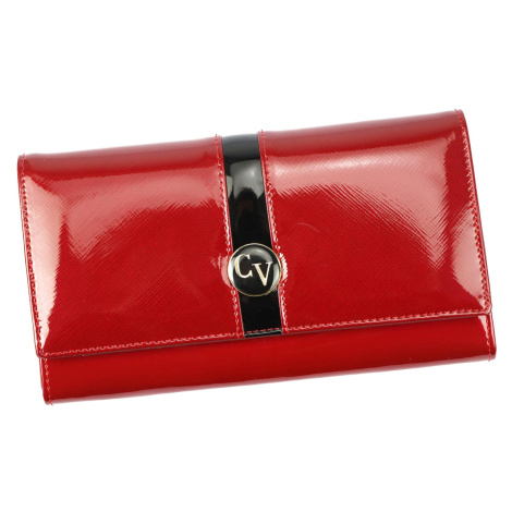 Dámská kožená peněženka Cavaldi H22-3-SAF červená