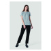 Kalhoty la martina woman pant twill wool touch černá