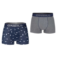 O'Neill SURF PLAIN 2-PACK Pánské boxerky, tmavě modrá, velikost