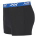 Jhk Pánské krátké boxerky - 3 kusy JHK900 Black