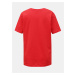 Červené dámské tričko s potiskem JDY Mille