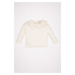 DEFACTO Baby Girl Lace Collar Long Sleeve T-Shirt